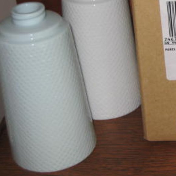 NEW 4 Soap Lotion Dispensers Lands End Martha Stewart or Vases w/o Pumps - Picture 4 of 12